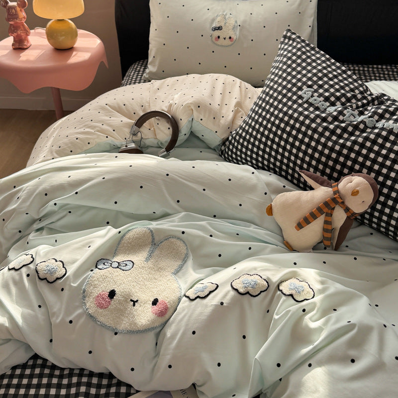 Children's Playful Bear-Themed Bedding Set
