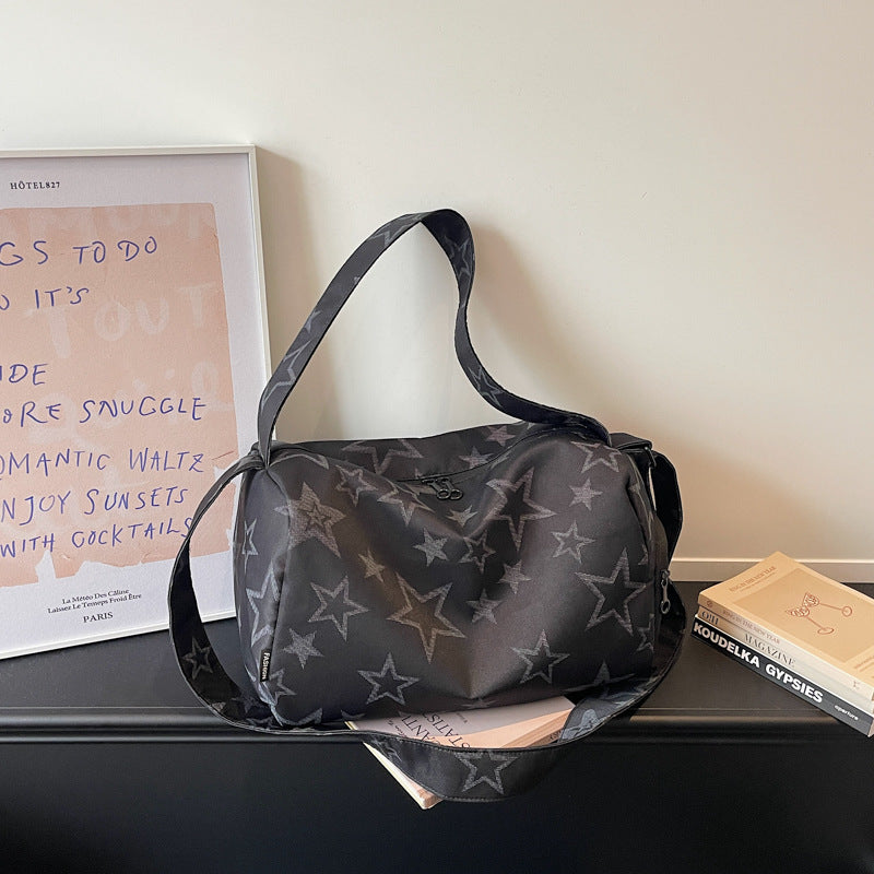 Women's Sports Bag Stornfield  with Stylish Star Pattern