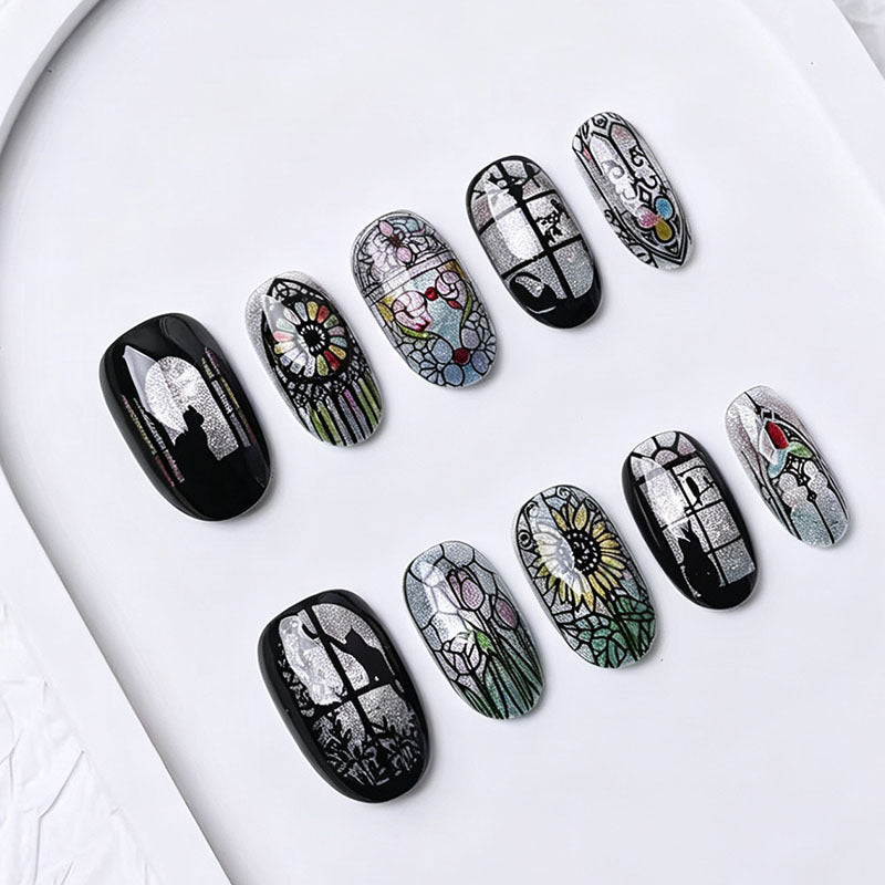 Artistic Ombre Glitter Nail Art Set Stornfield