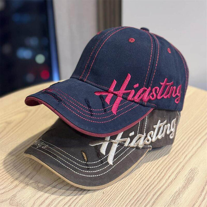 Men's Distressed Cotton Baseball Cap Stornfield 1784270668