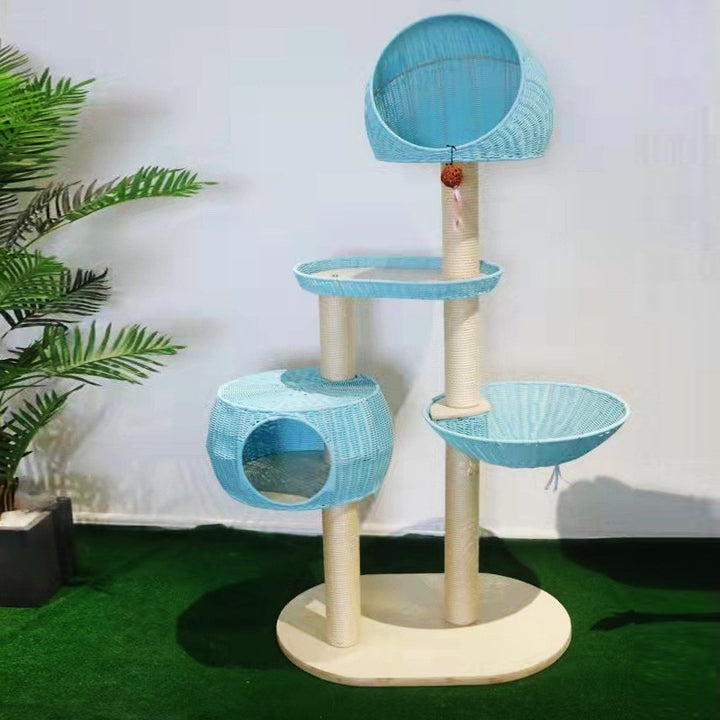 Cat tree made of natural material Stornfield