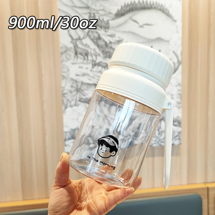 Women's creative water bottle with practical leak protection Stornfield