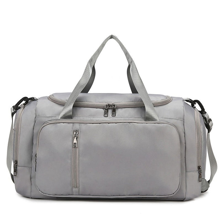 Travel bag with versatile storage and robust zippers Stornfield