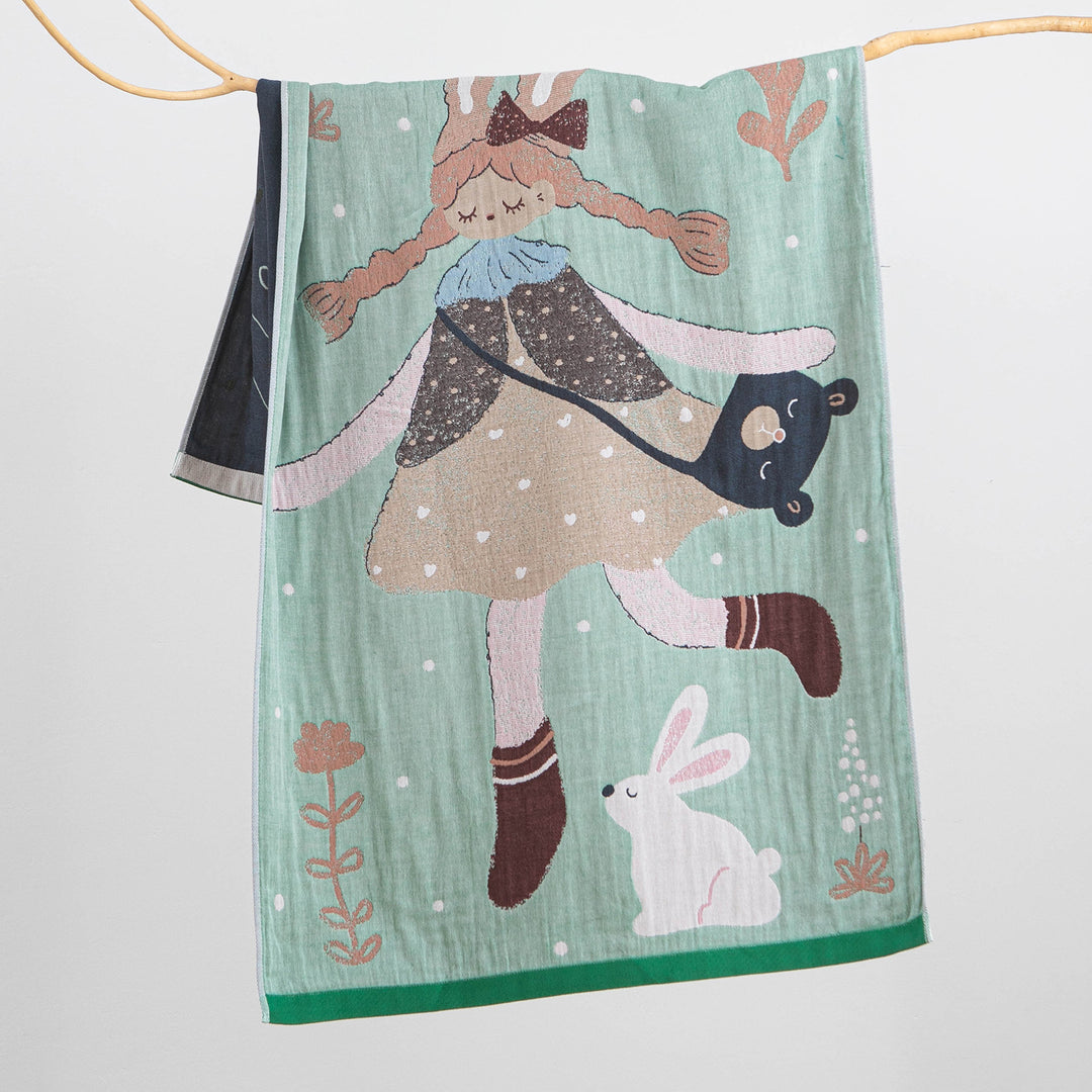 Women's cuddly cloth with processed bear motif Stornfield
