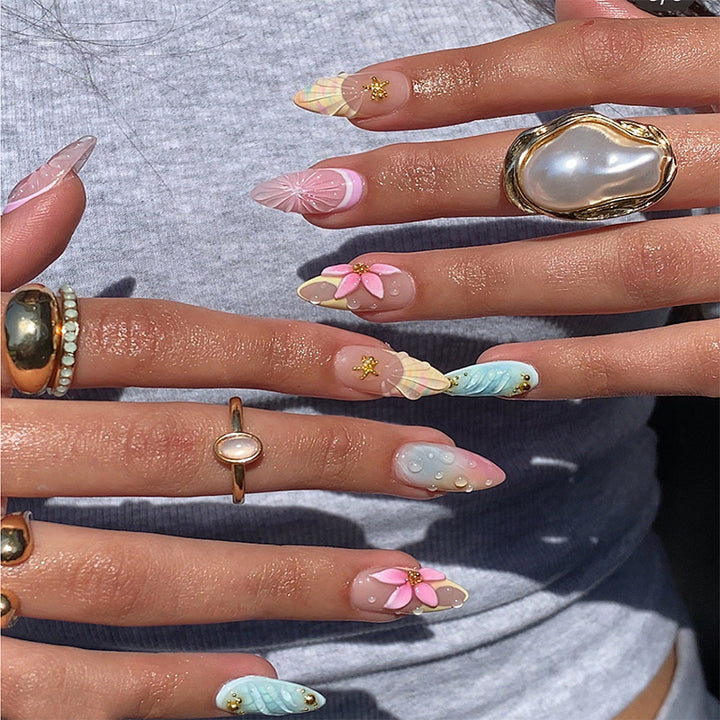 Luxury Nail Art Set with Galactic Designs Stornfield