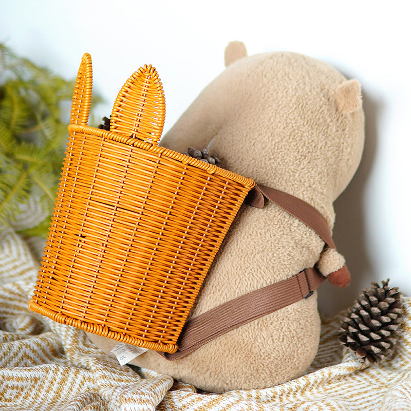 Stylish Woven Handheld Basket Stornfield
