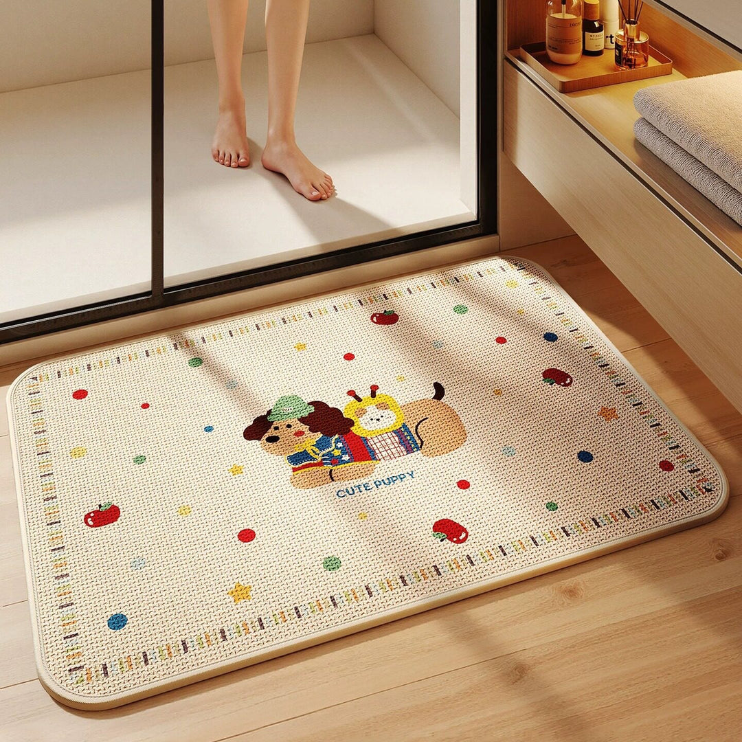 Playful Themed Welcome Mat