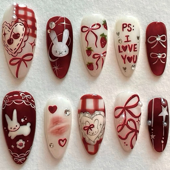 Thematic Artisan Press-On Nail Set Stornfield