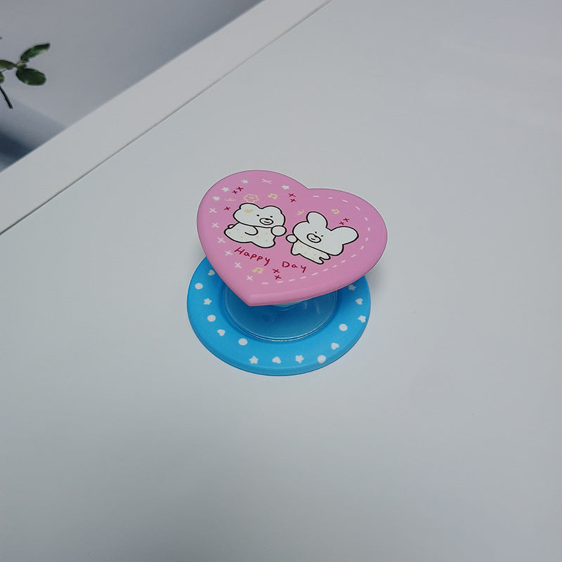 Heart-Shaped Character Phone Grip Stornfield