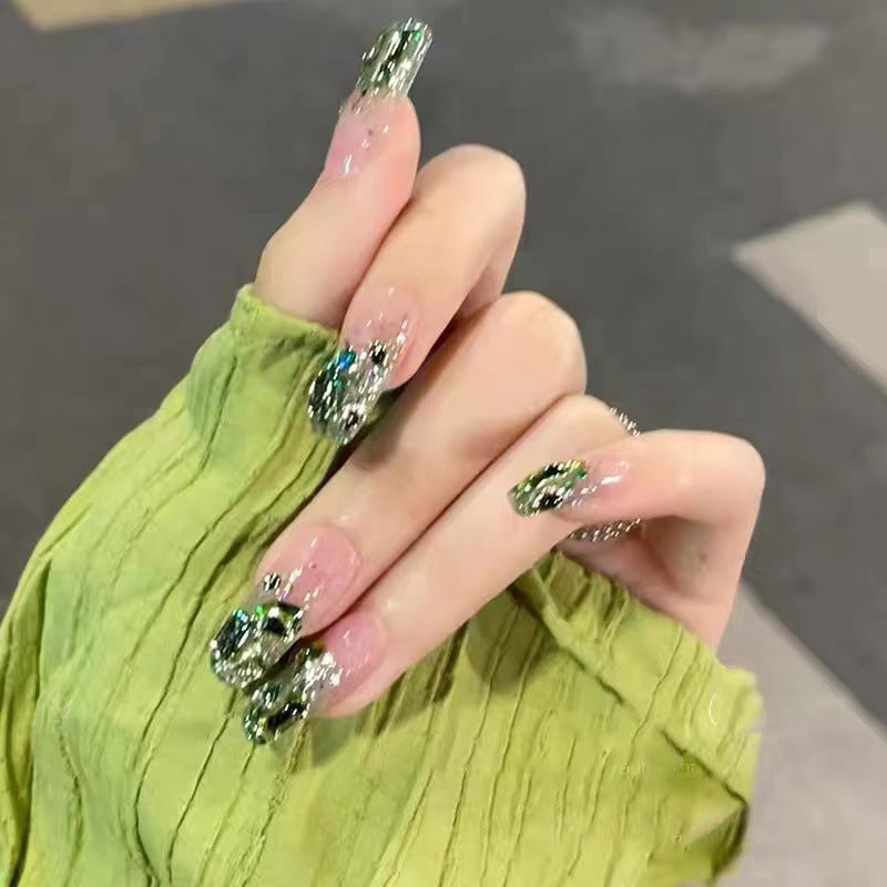 Glittering artificial nails in modern design Stornfield
