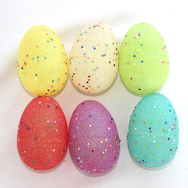 Decorative Sparkling Easter Egg Set Stornfield