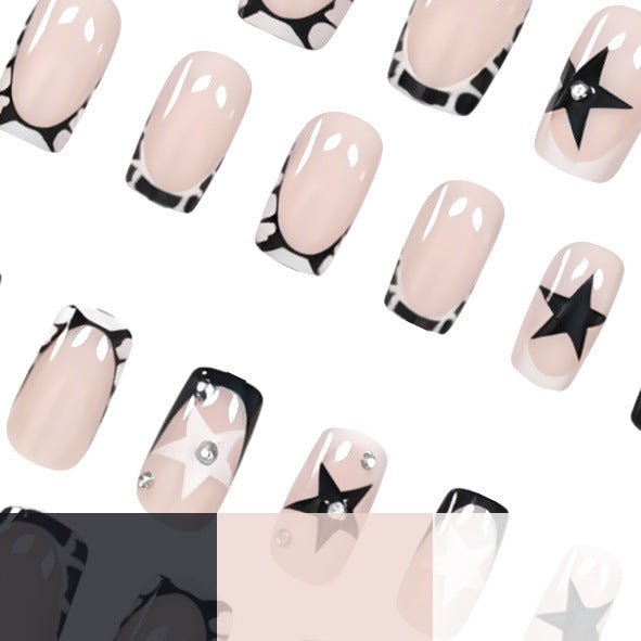 Elegant Artistic Gel Nail Extensions Stornfield
