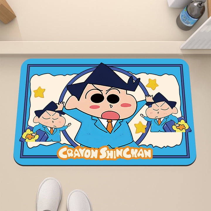 Cartoon Character Themed Bath Mat