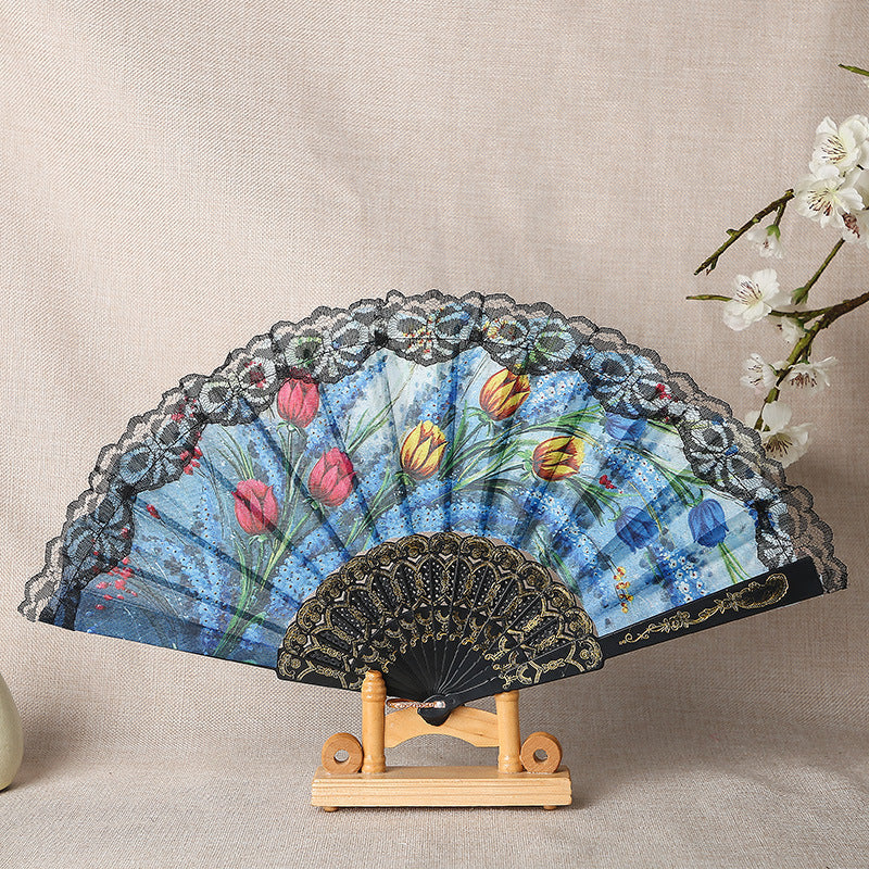 Ladies Elegant Hand Fan Stornfield