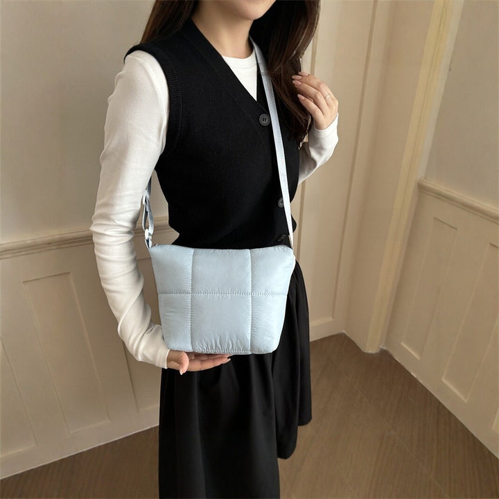 Casual Padded Shoulder Bag