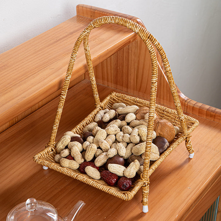 Decorative Woven Serving Tray Stornfield