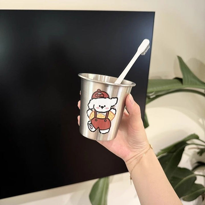 Stainless Steel Mug with Cute Animal Design Stornfield