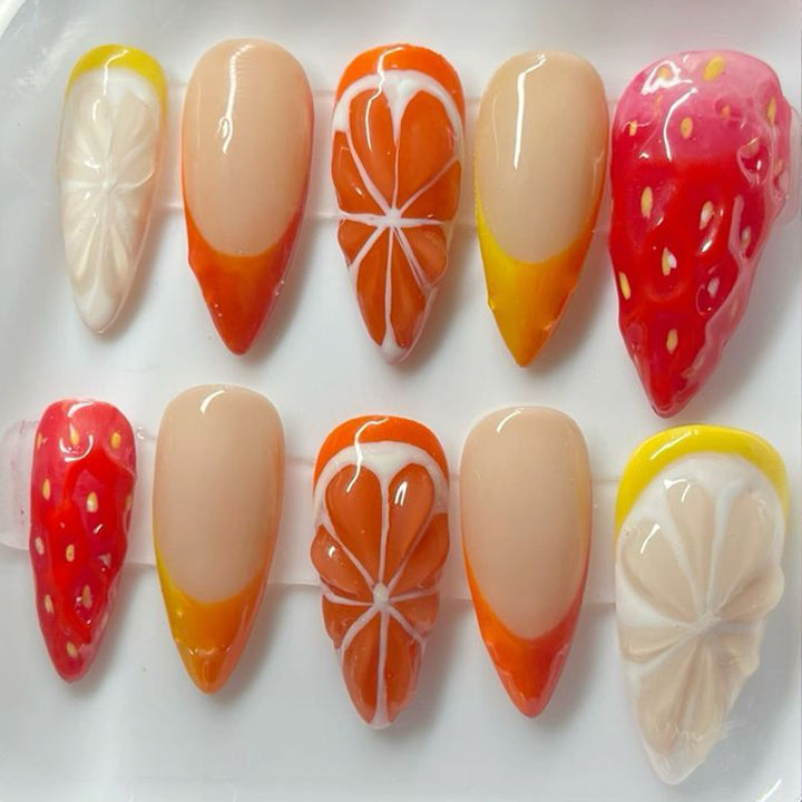 Fruity artificial nails Stornfield