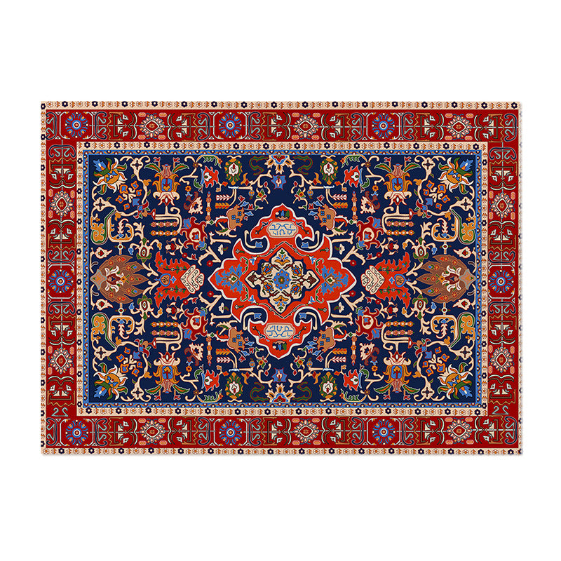 Handwoven-Inspired Oriental Medallion Area Rug