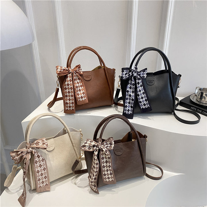 Elegant Bow Accent Handbag Stornfield