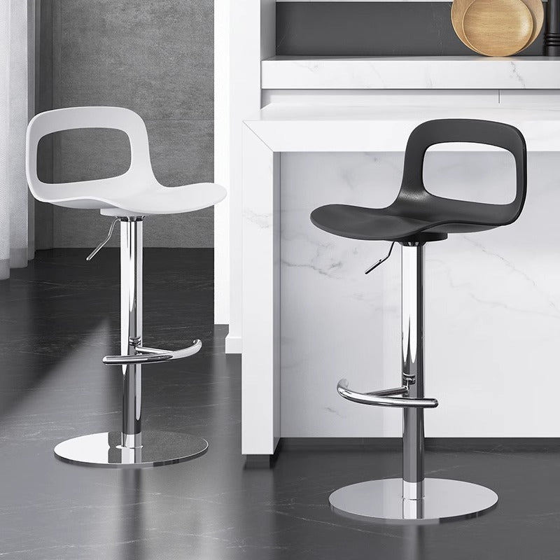 Ergonomic Bar Stool With Adjustable Seat Height And Sturdy Metal Frame Stornfield