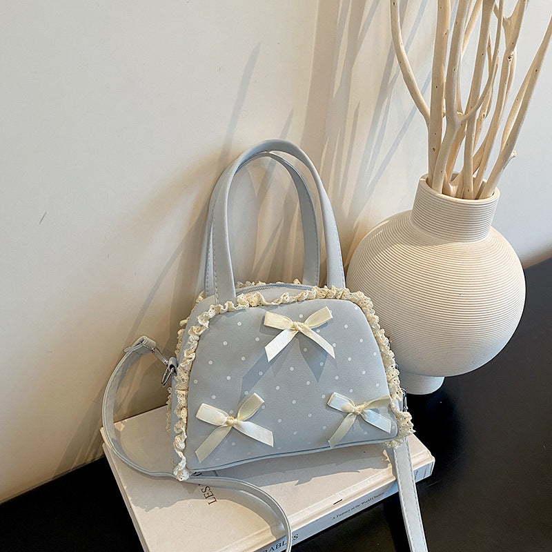 Charming Mini Bow-Detail Handbag