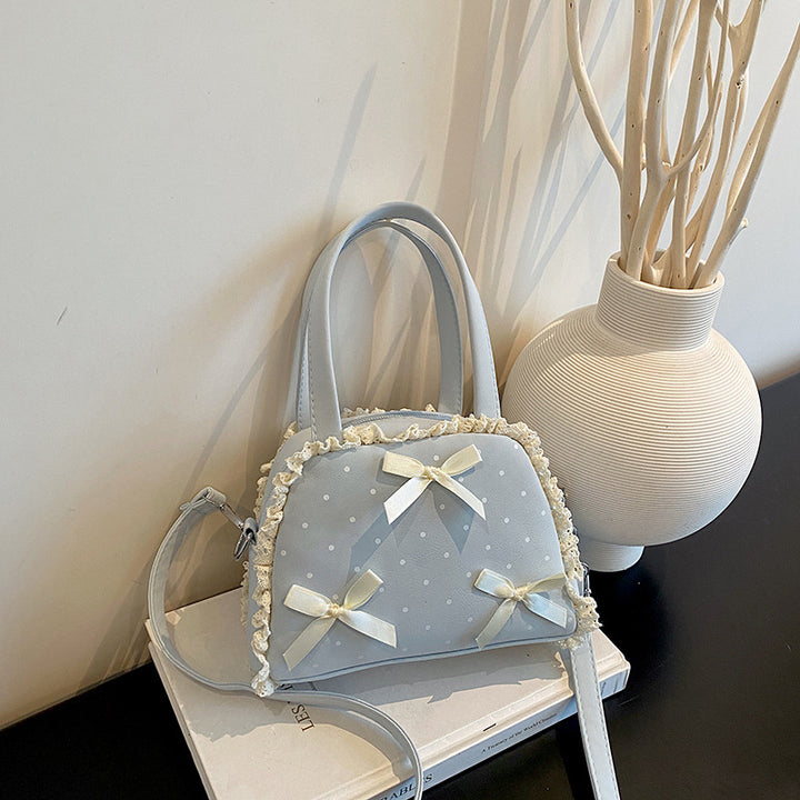 Charming Mini Bow-Detail Handbag
