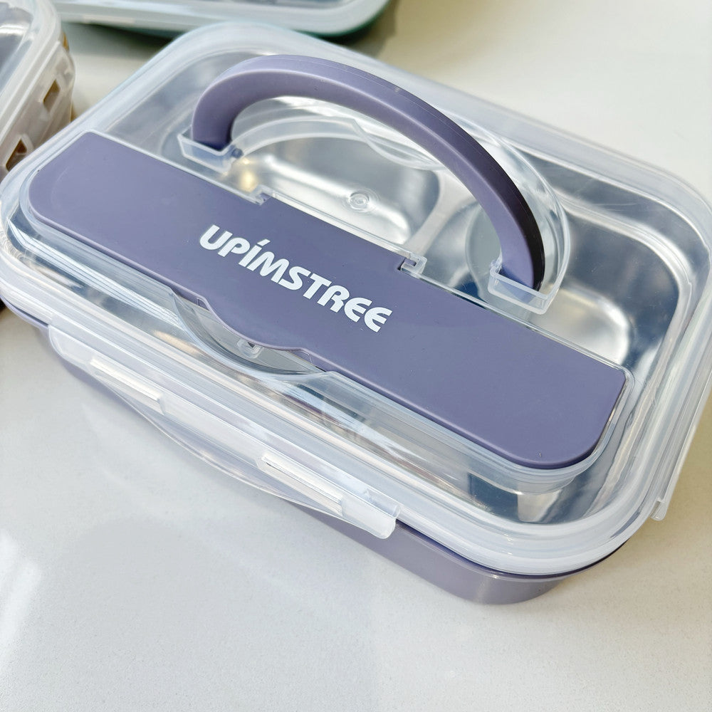 Multi-Section Stainless Steel Lunch Container