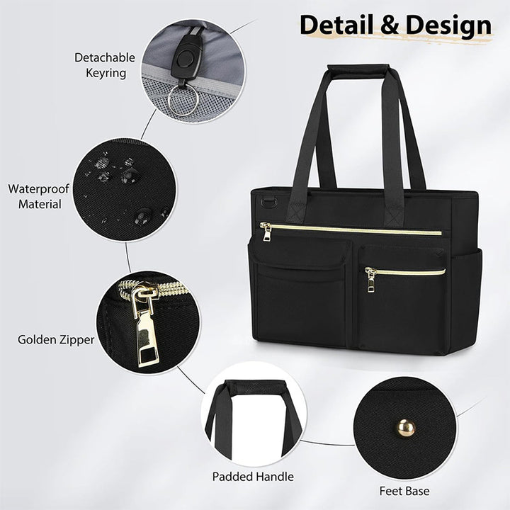 Practical Laptop Bag with Versatile Compartments Stornfield