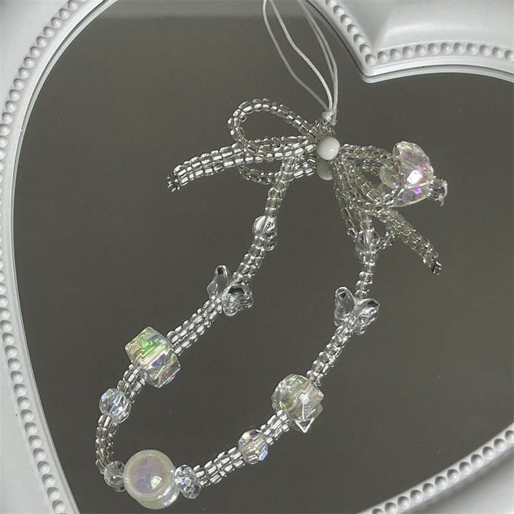 Pearl-Accented Charm Keychain Stornfield