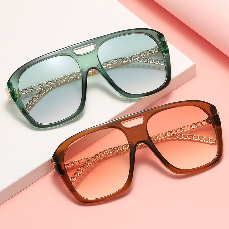 Ladies Luxurious Sunglasses with Unique Chain Frame Stornfield