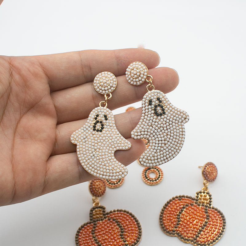 Artistic Skull-Inspired Drop Earrings Stornfield