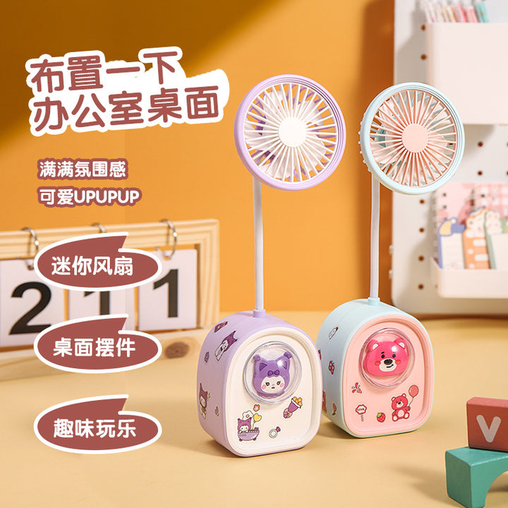 Portable Mini Desk Fan with Adjustable Speed Stornfield