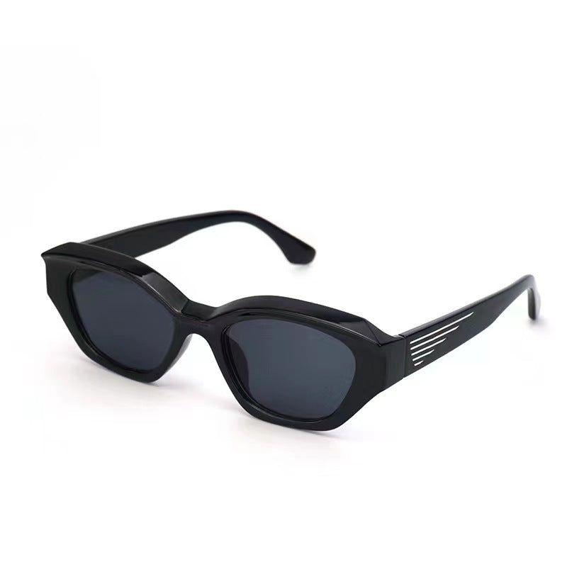 Women's designer sunglasses with distinctive polygonal frame and UV protection Stornfield