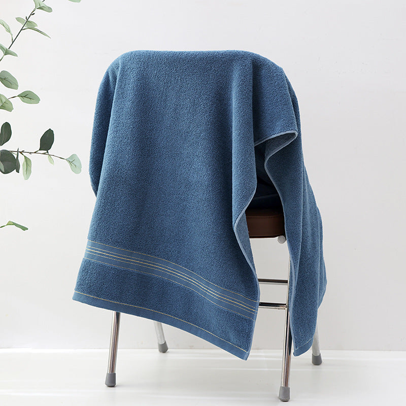 High-Quality Bath Towel with Elegant Border Stornfield