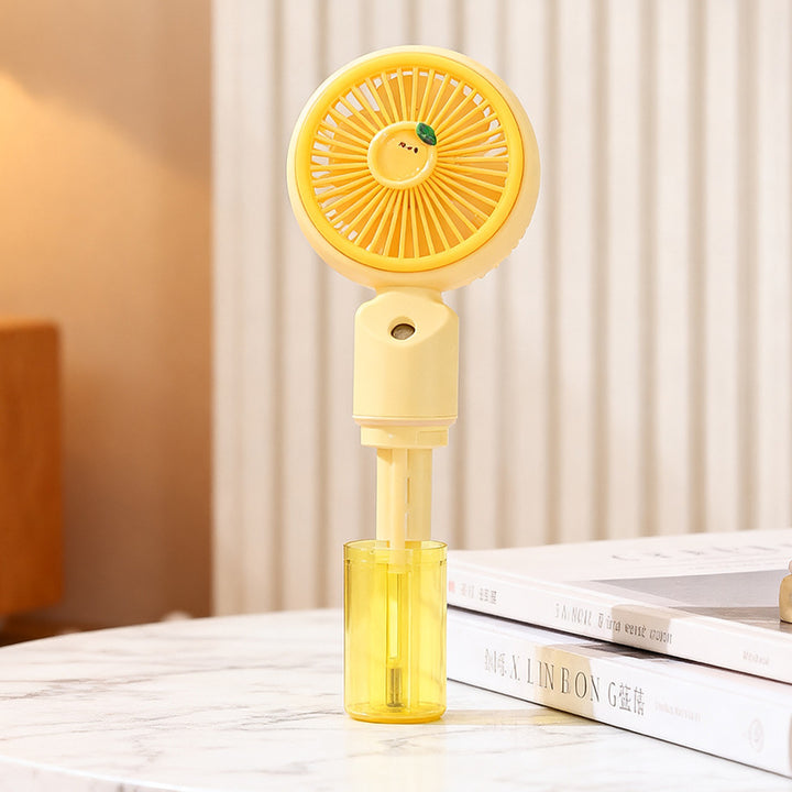 Ladies portable mini fan with integrated spray function Stornfield