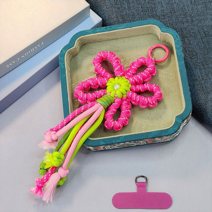 Decorative Floral Keychain Holder Stornfield