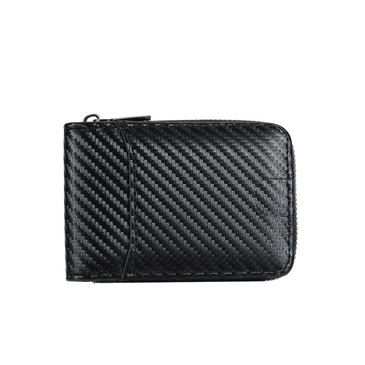 Carbon Fiber Zip-Around Wallet Stornfield