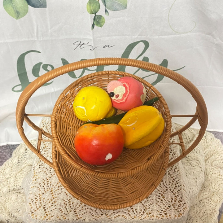 Ladies wickerware with two levels Stornfield