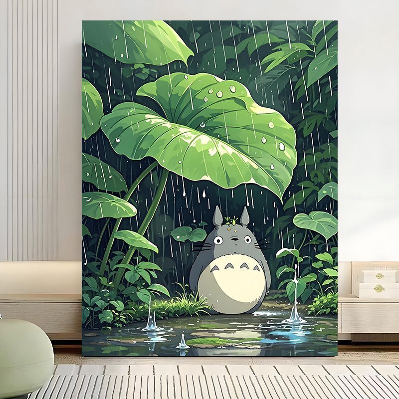 Enchanted Forest Scene Canvas Art Print Stornfield