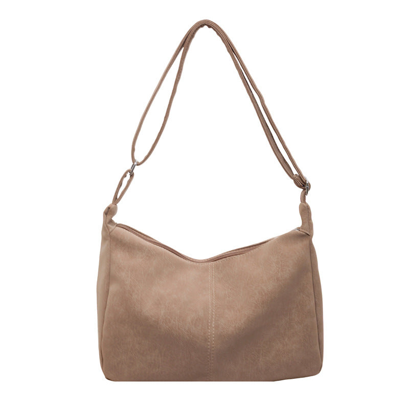 WoSoft Textured Faux Leather Hobo Bag Stornfield