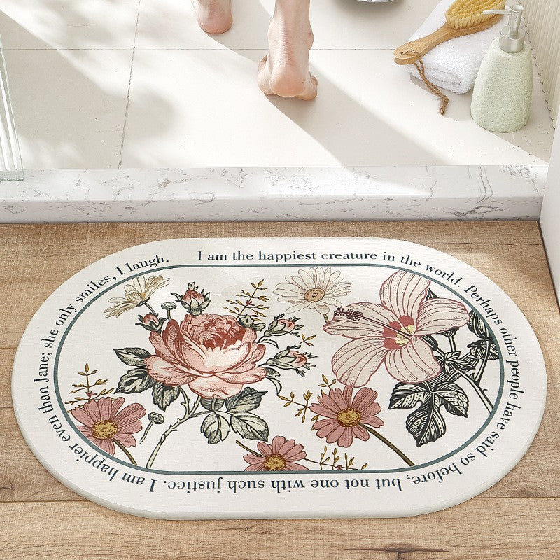 Bath Mat for Bathroom Floor Home Use