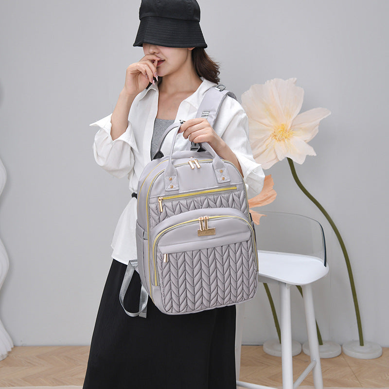 Stylish Quilted Diaper Backpack Stornfield
