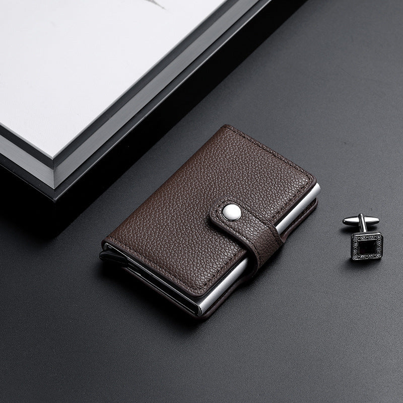 RFID-Blocking Leather Cardholder Stornfield