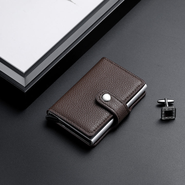 RFID-Blocking Leather Cardholder Stornfield