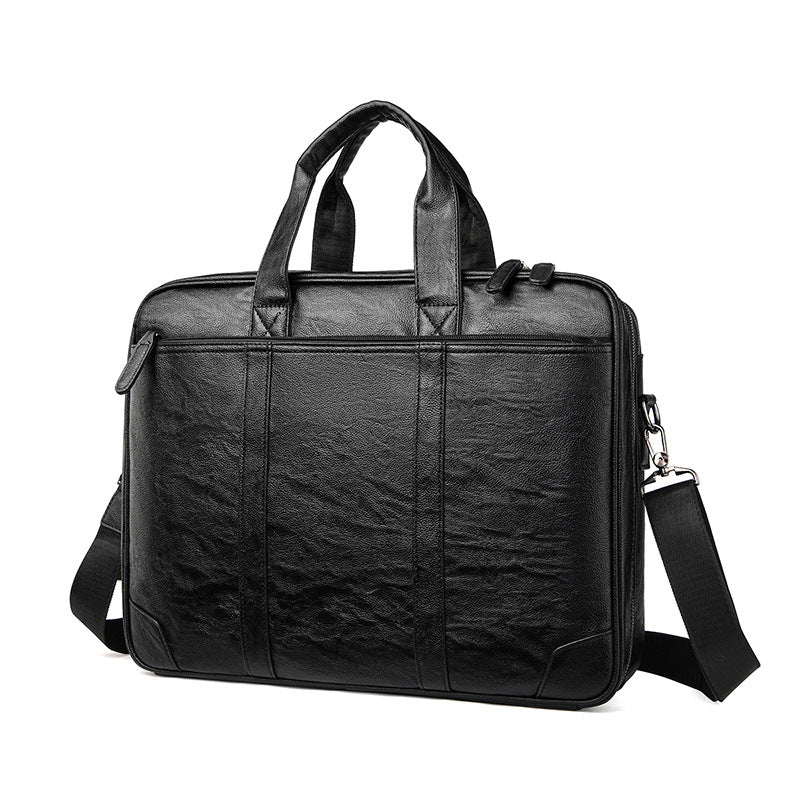 Classic Leather Business Laptop Briefcase Stornfield