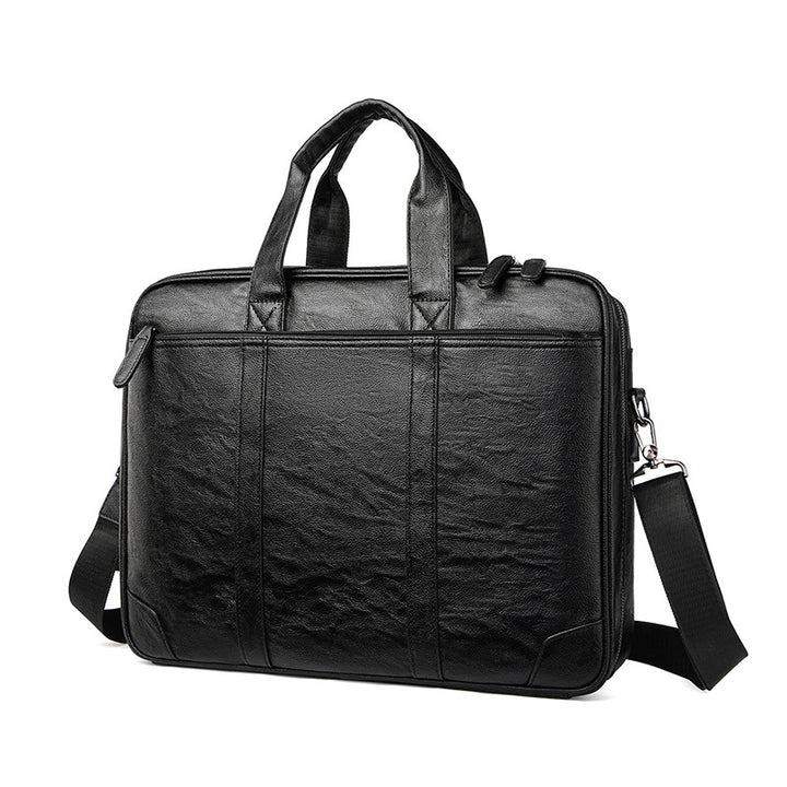 Classic Leather Business Laptop Briefcase Stornfield