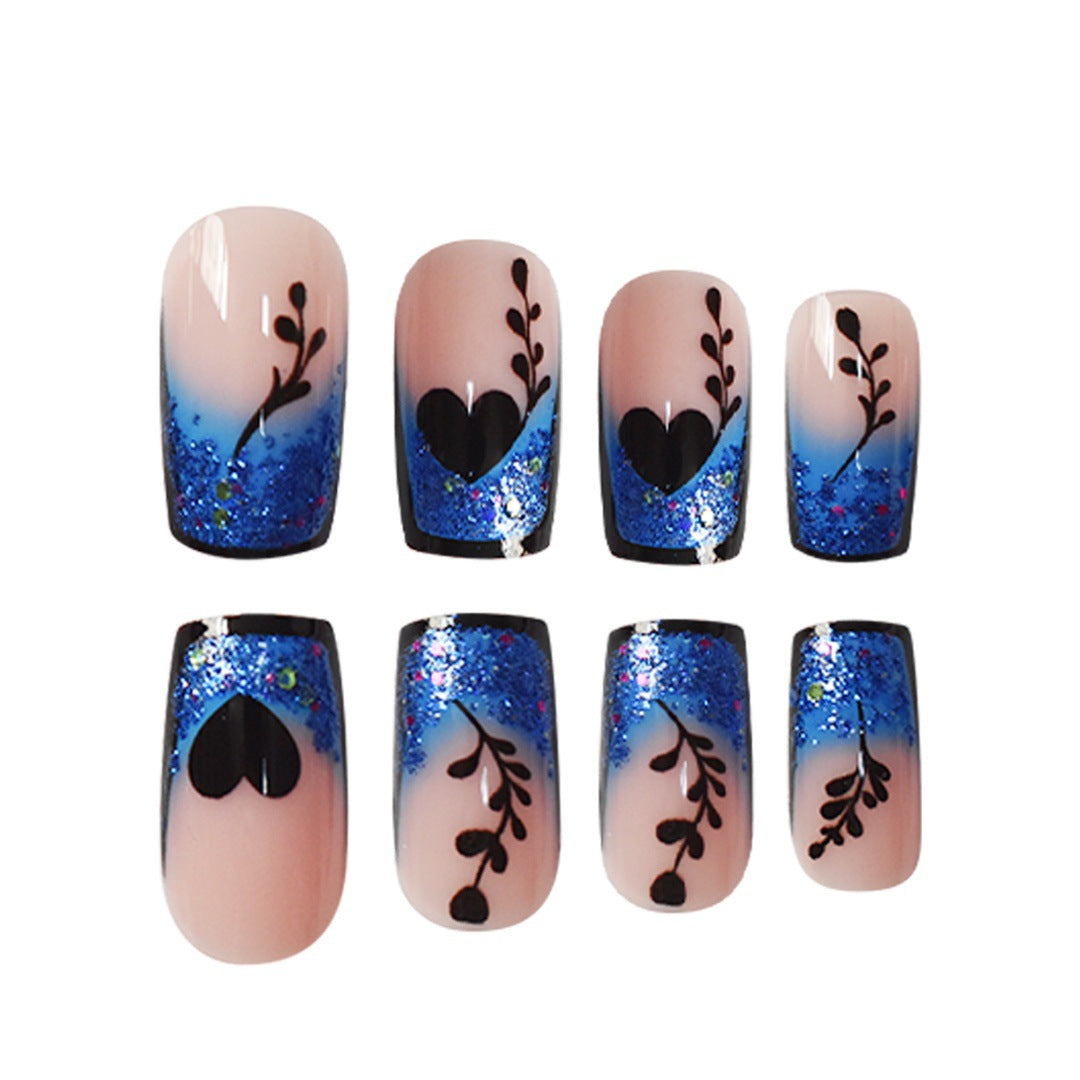 Artistic Gradient Nail Extensions Stornfield