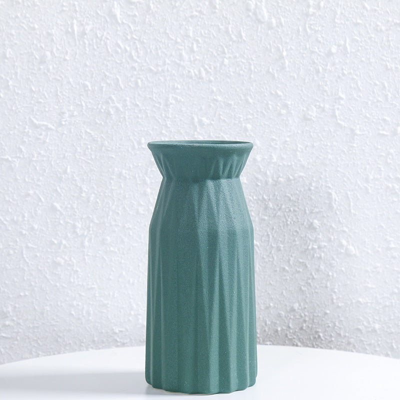 Modern Textured Ceramic Flower Vase Stornfeild 1790310307