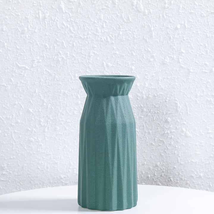 Modern Textured Ceramic Flower Vase Stornfeild 1790310307